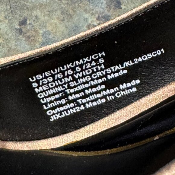 Kenneth Cole Quinnly Shitake Rhinestone Slingback Pumps - Picture 7 of 7